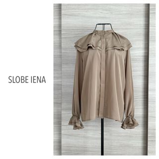 スローブイエナ(SLOBE IENA)のSLOBE IENA スローブイエナ　デシンカスケードブラウス(シャツ/ブラウス(長袖/七分))