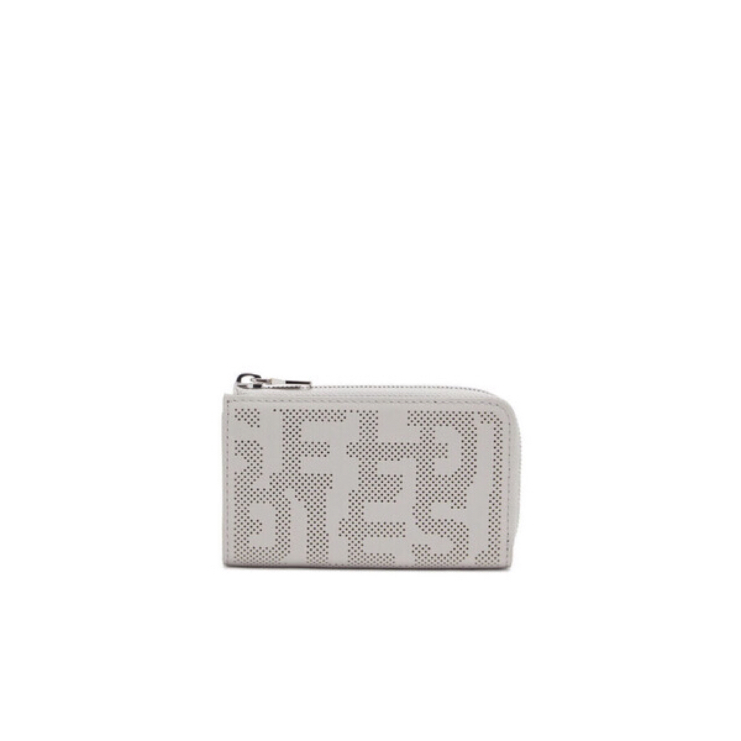 DIESEL(ディーゼル)のDIESEL カードケース 1DR KEY HOLDER ホワイト メンズのファッション小物(名刺入れ/定期入れ)の商品写真