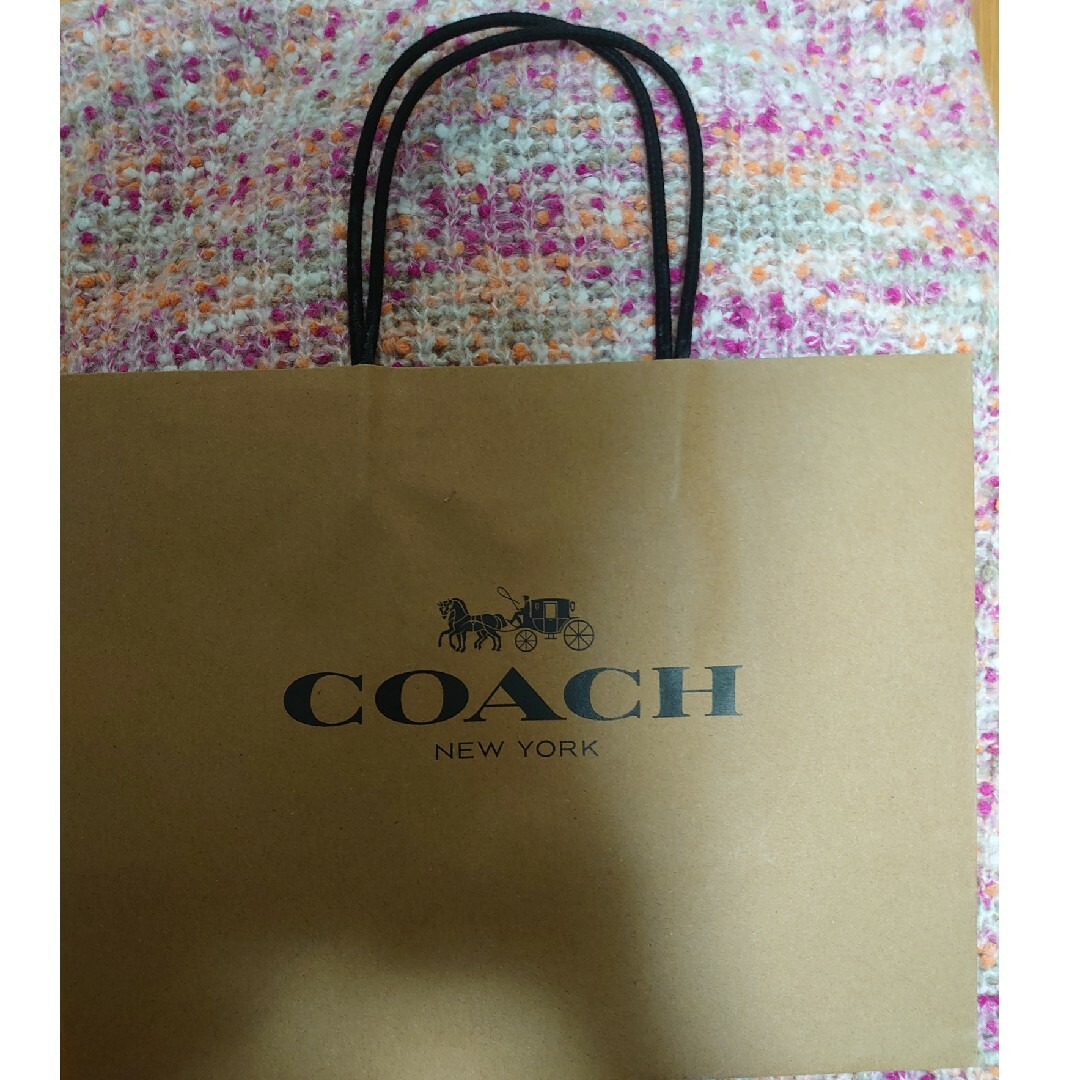 COACH(コーチ)の【専用】ショッパー&箱 レディースのバッグ(ショップ袋)の商品写真
