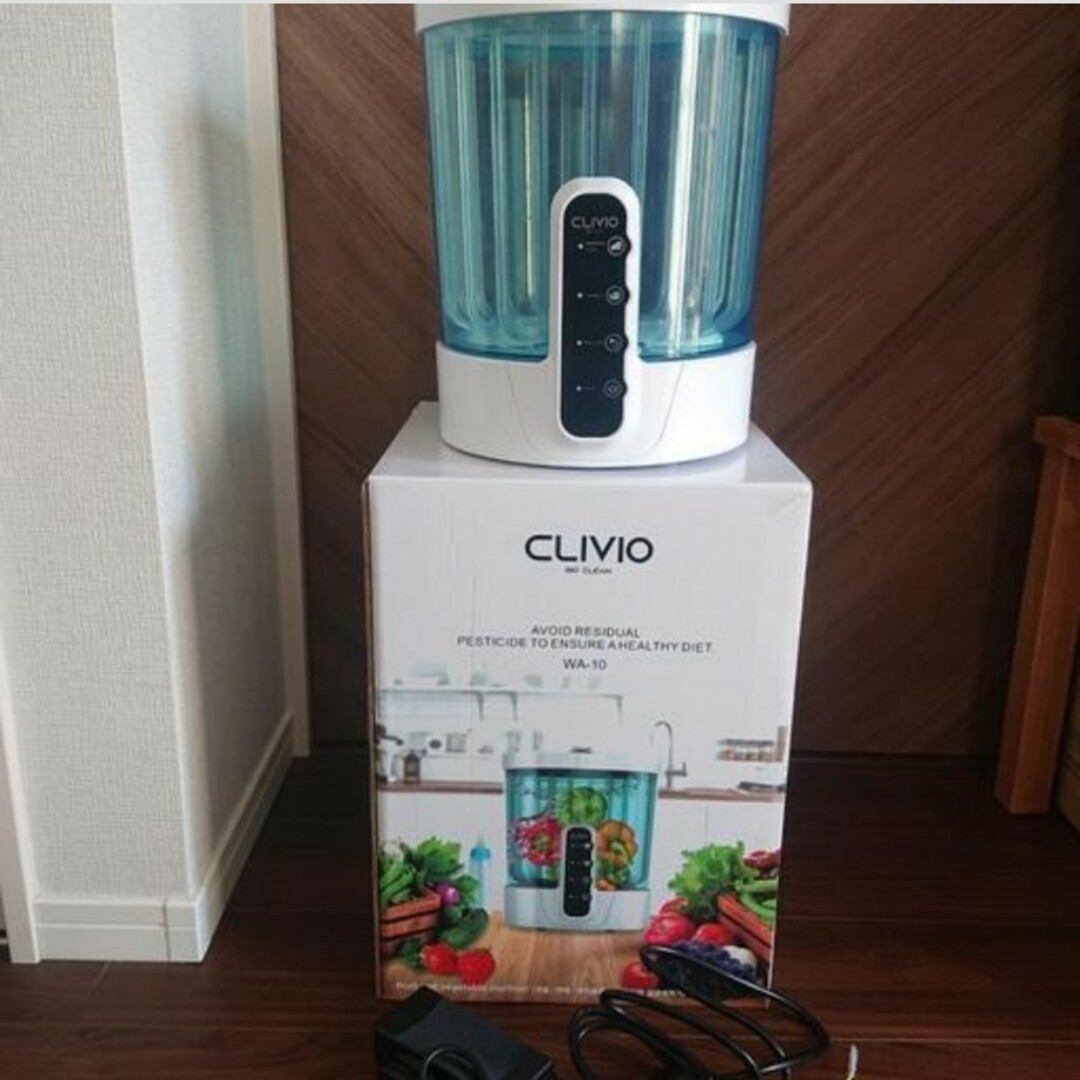 CLIVIO クリビオ 次世代の食洗器水だけで農薬除去 水触媒洗浄 CLIVIO クリビオ 次世代の食洗器水だけで農薬除去 水触媒洗浄