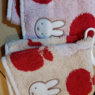 ミッフィー(miffy)のミニタオル(タオル/バス用品)