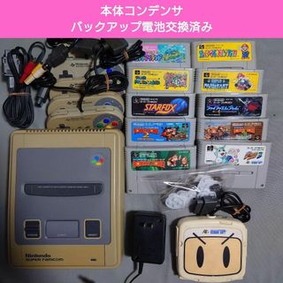 スーパーファミコン - スーパーファミコン 本体＋ソフト10本セット