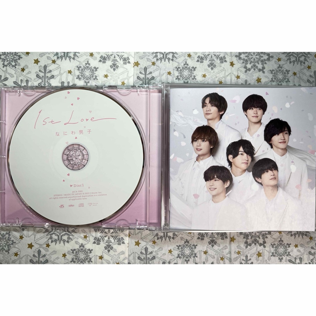 Johnny's(ジャニーズ)のなにわ男子 1st love 初回限定盤1 アルバム CD Blu-ray エンタメ/ホビーのCD(ポップス/ロック(邦楽))の商品写真