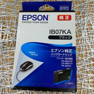 エプソン(EPSON)のエプソン純正 インクカートリッジ ブラック IB07KA(PC周辺機器)