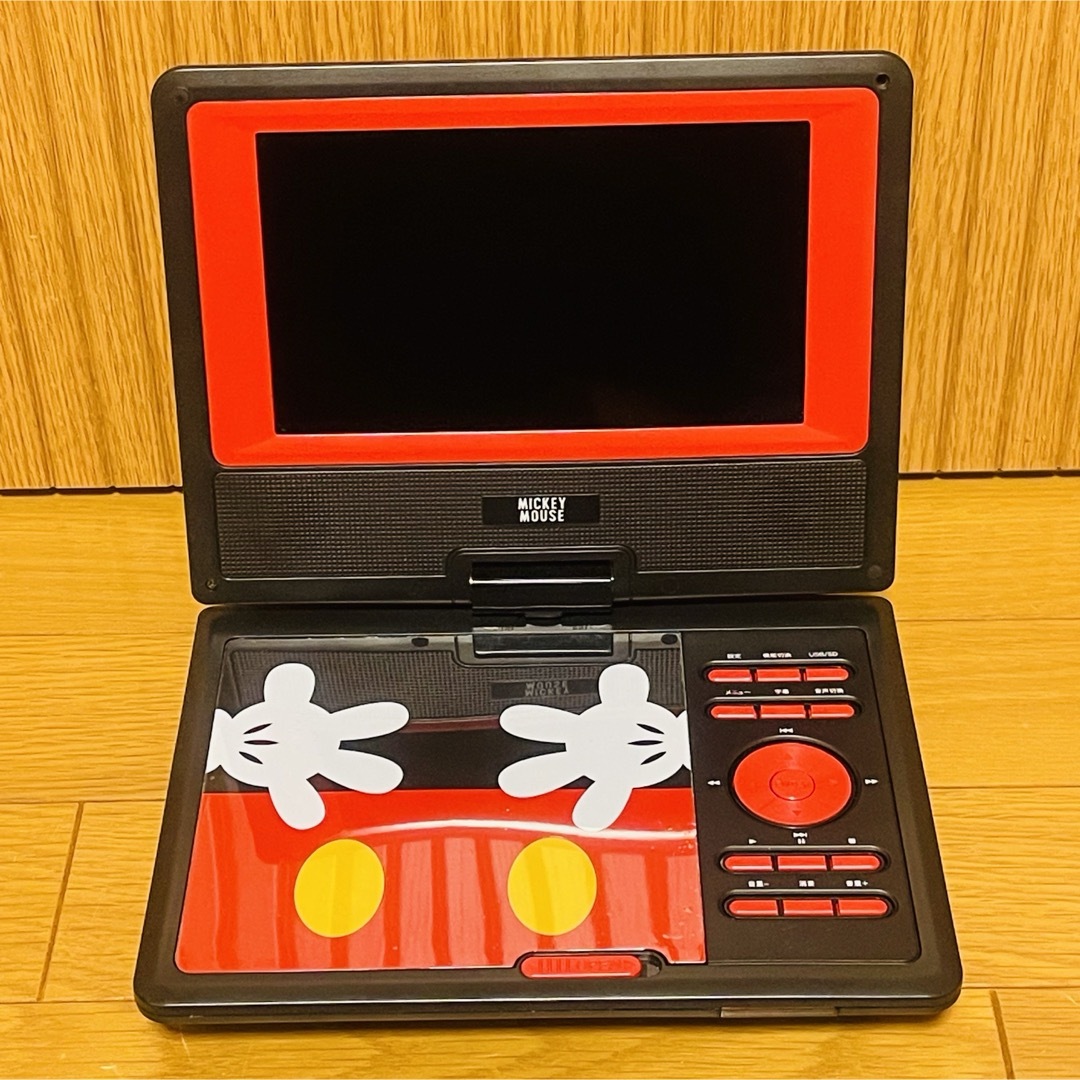 7インチ ディズニー ミッキーマウス ポータブル DVDプレイヤー 7インチ ディズニー ミッキーマウス ポータブル DVDプレイヤー