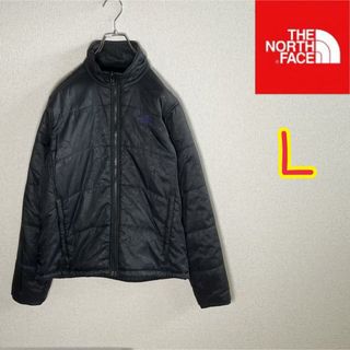 ザノースフェイス(THE NORTH FACE)のノースフェイス　キルティングジャケット　ブラック　レディースL(ブルゾン)