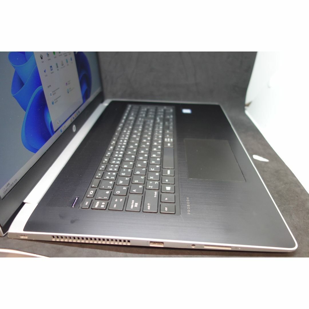 HP(ヒューレットパッカード)の278）HP　ProBook470G5 /i7 8550U/8G/17.3インチ スマホ/家電/カメラのPC/タブレット(ノートPC)の商品写真