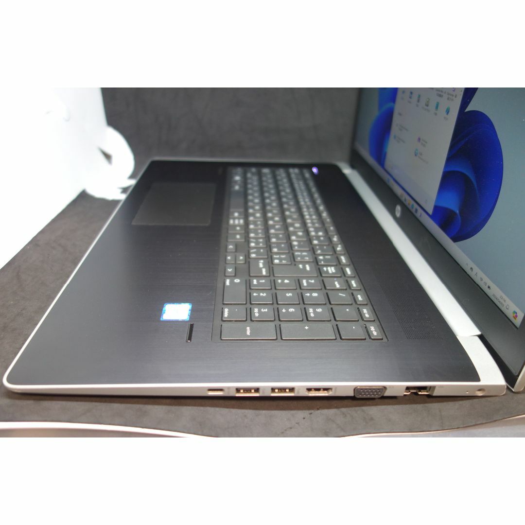 HP(ヒューレットパッカード)の278）HP　ProBook470G5 /i7 8550U/8G/17.3インチ スマホ/家電/カメラのPC/タブレット(ノートPC)の商品写真