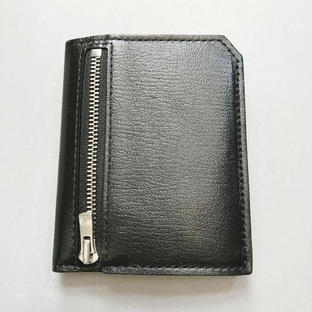 L'arcobaleno(ラルコバレーノ)の【未使用級】ラルコバレーノ  スマートカードウォレット　二つ折り財布　レザー メンズのファッション小物(折り財布)の商品写真