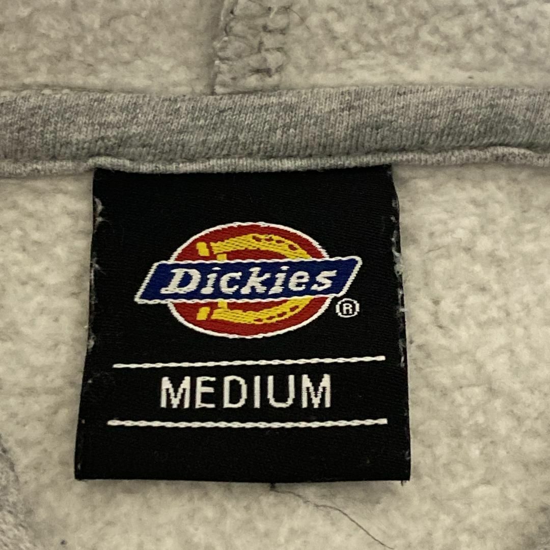 Dickies(ディッキーズ)のディッキーズ スウェットパーカー ロゴタグ フーディ 裏フリース グレーm99 メンズのトップス(パーカー)の商品写真