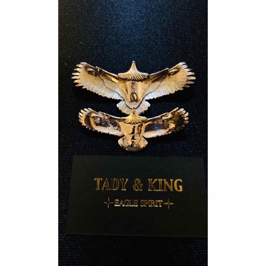 tady&king 廃盤頭銀大イーグル 廃盤頭金中イーグル 親子イーグル 新品 tady&king 廃盤頭銀大イーグル 廃盤頭金中イーグル 親子イーグル 新品