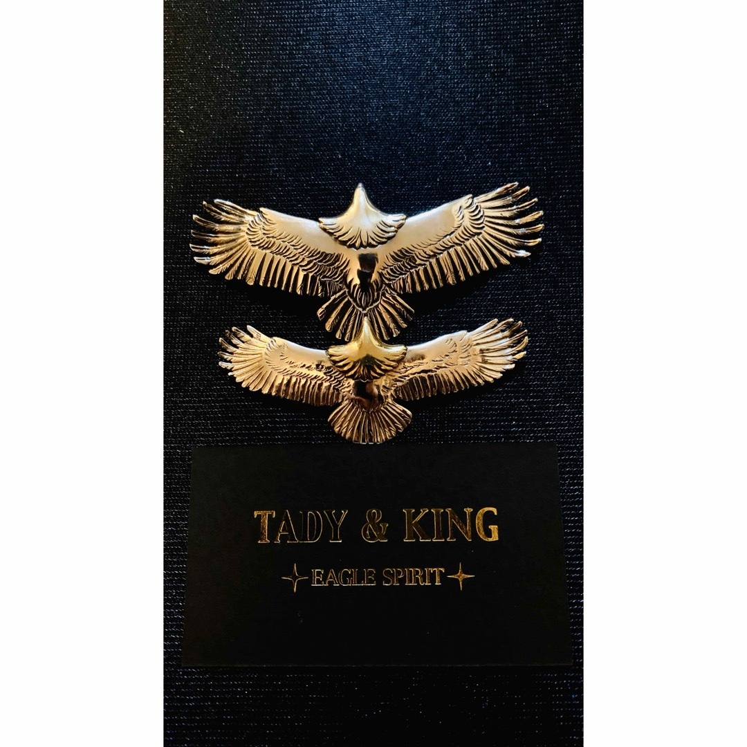 TADY&KING(タディアンドキング)のtady&king 廃盤イーグル　親子イーグル メンズのアクセサリー(ネックレス)の商品写真