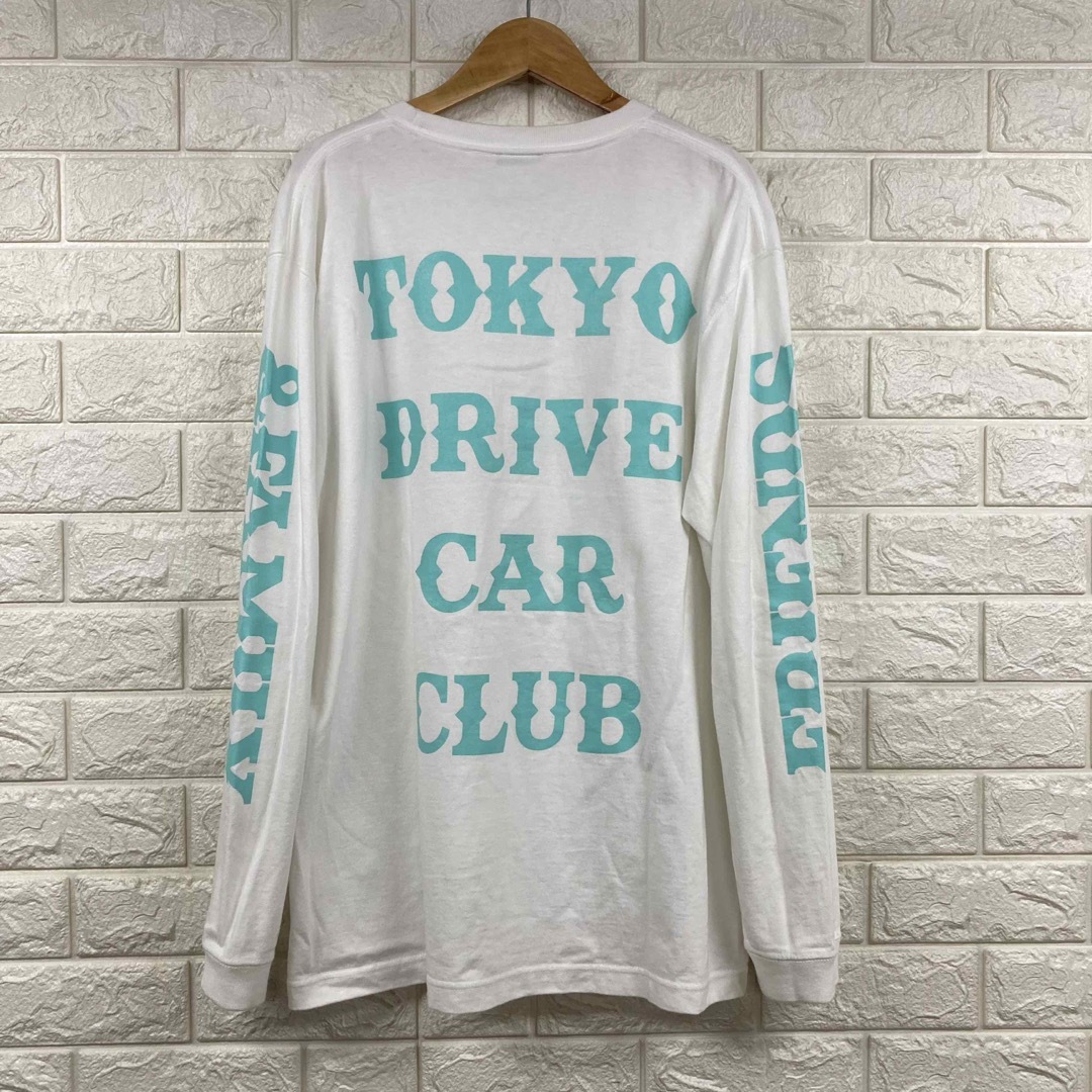 FRAGMENT(フラグメント)のTOKYO DRIVE CAR CLUB 東京ドライブカークラブ ロンT XL メンズのトップス(Tシャツ/カットソー(七分/長袖))の商品写真