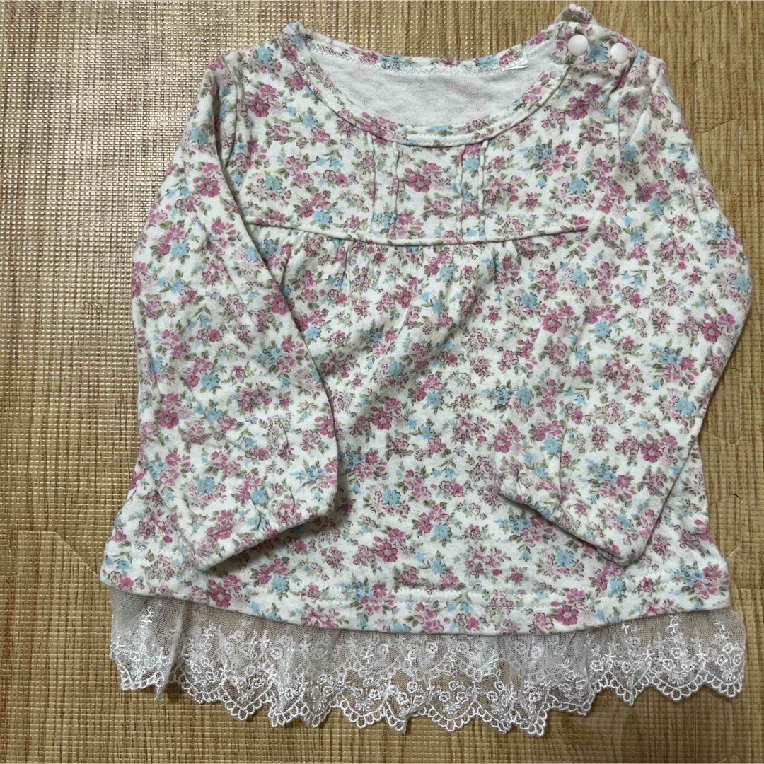 トップス4点　80センチ キッズ/ベビー/マタニティのベビー服(~85cm)(シャツ/カットソー)の商品写真