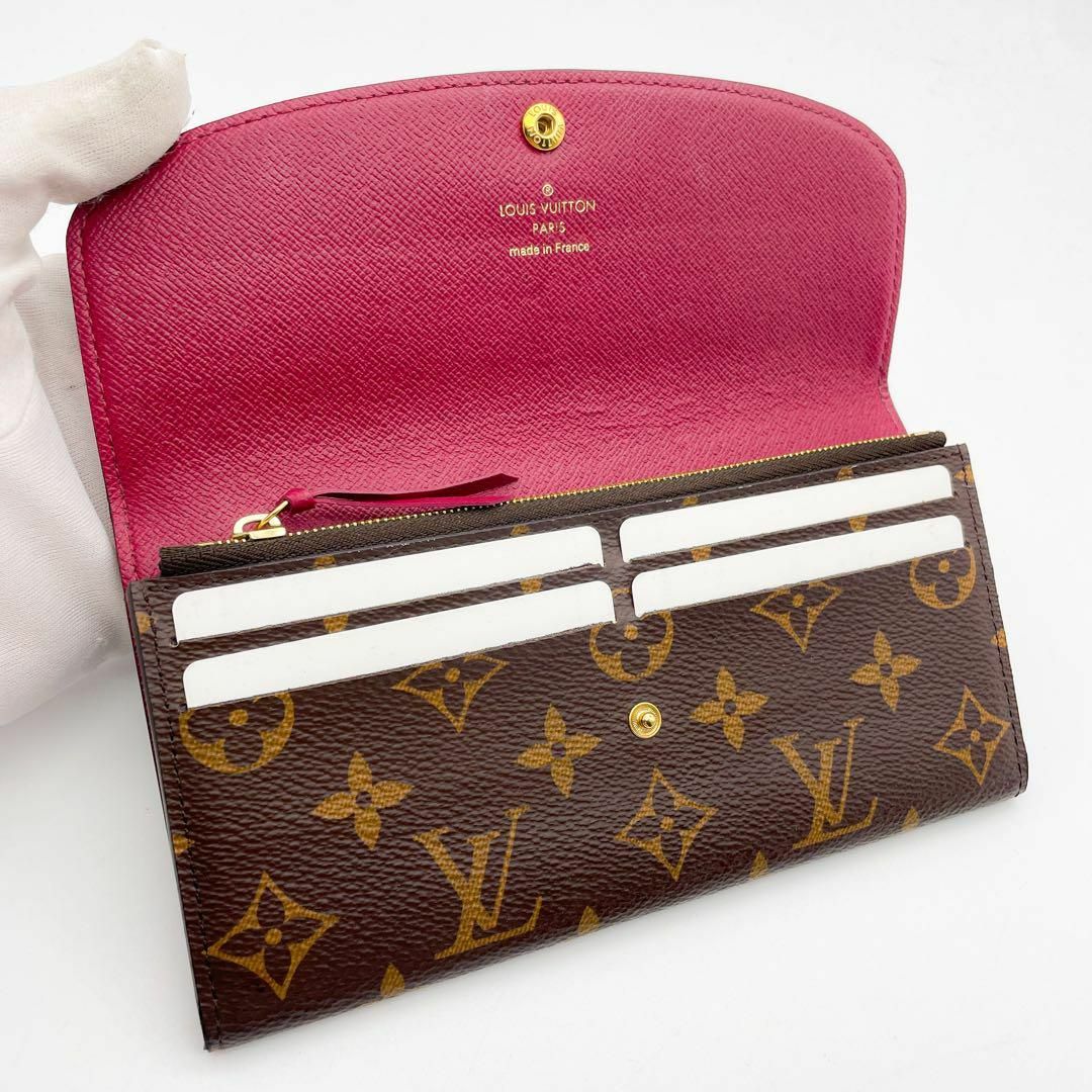 LOUIS VUITTON(ルイヴィトン)の✨ほぼ新品✨　ルイヴィトン　モノグラム　ポルトフォイユ　エミリー レディースのファッション小物(財布)の商品写真