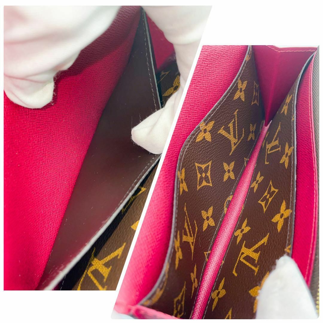 LOUIS VUITTON(ルイヴィトン)の✨ほぼ新品✨　ルイヴィトン　モノグラム　ポルトフォイユ　エミリー レディースのファッション小物(財布)の商品写真