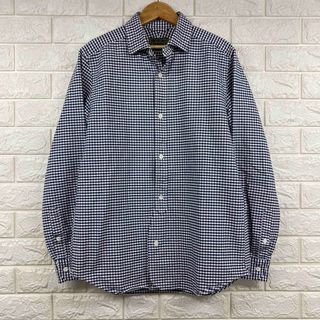 ナイジェルケーボン(Nigel Cabourn)のNIGEL CABOURN  ナイジェルケーボン　ギンガムチェックシャツ　48(シャツ)