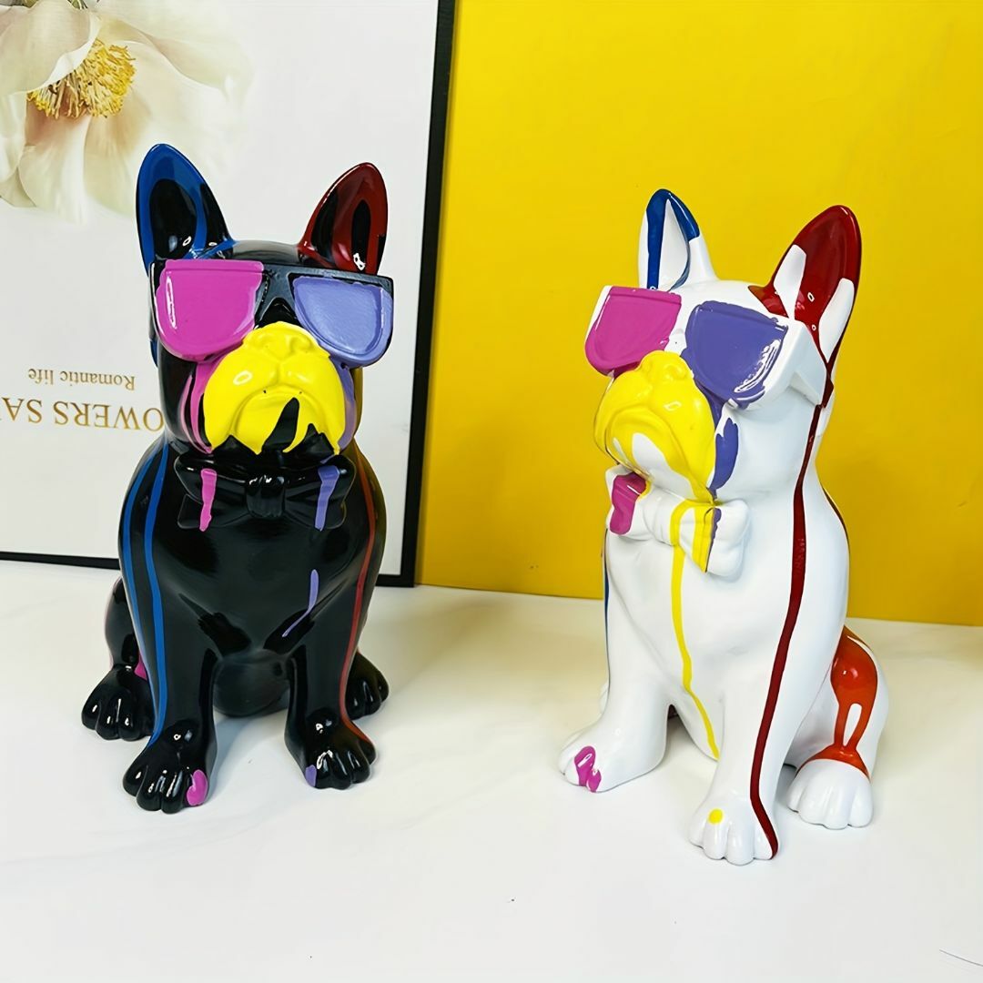 置物 オブジェ フレンチブルドッグ サングラス 犬 動物 お座り 置物 オブジェ フレンチブルドッグ サングラス 犬 動物 お座り