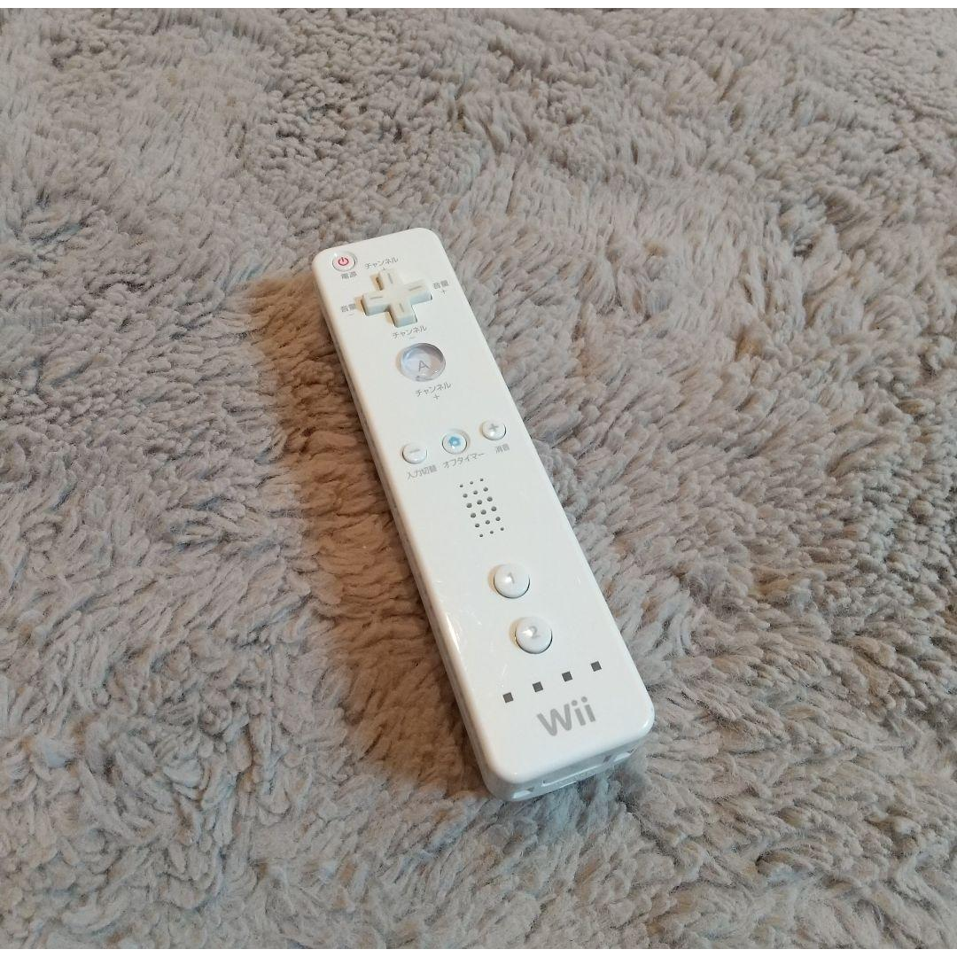 Wii(ウィー)のWii テレビリモコン 非売品 エンタメ/ホビーのゲームソフト/ゲーム機本体(家庭用ゲーム機本体)の商品写真