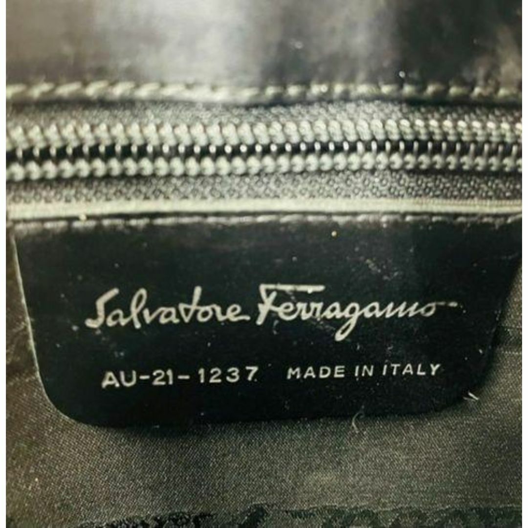 Salvatore Ferragamo(サルヴァトーレフェラガモ)の【Salvatore Ferragamo】美品カーフレザー トート ハンドバッグ レディースのバッグ(ハンドバッグ)の商品写真