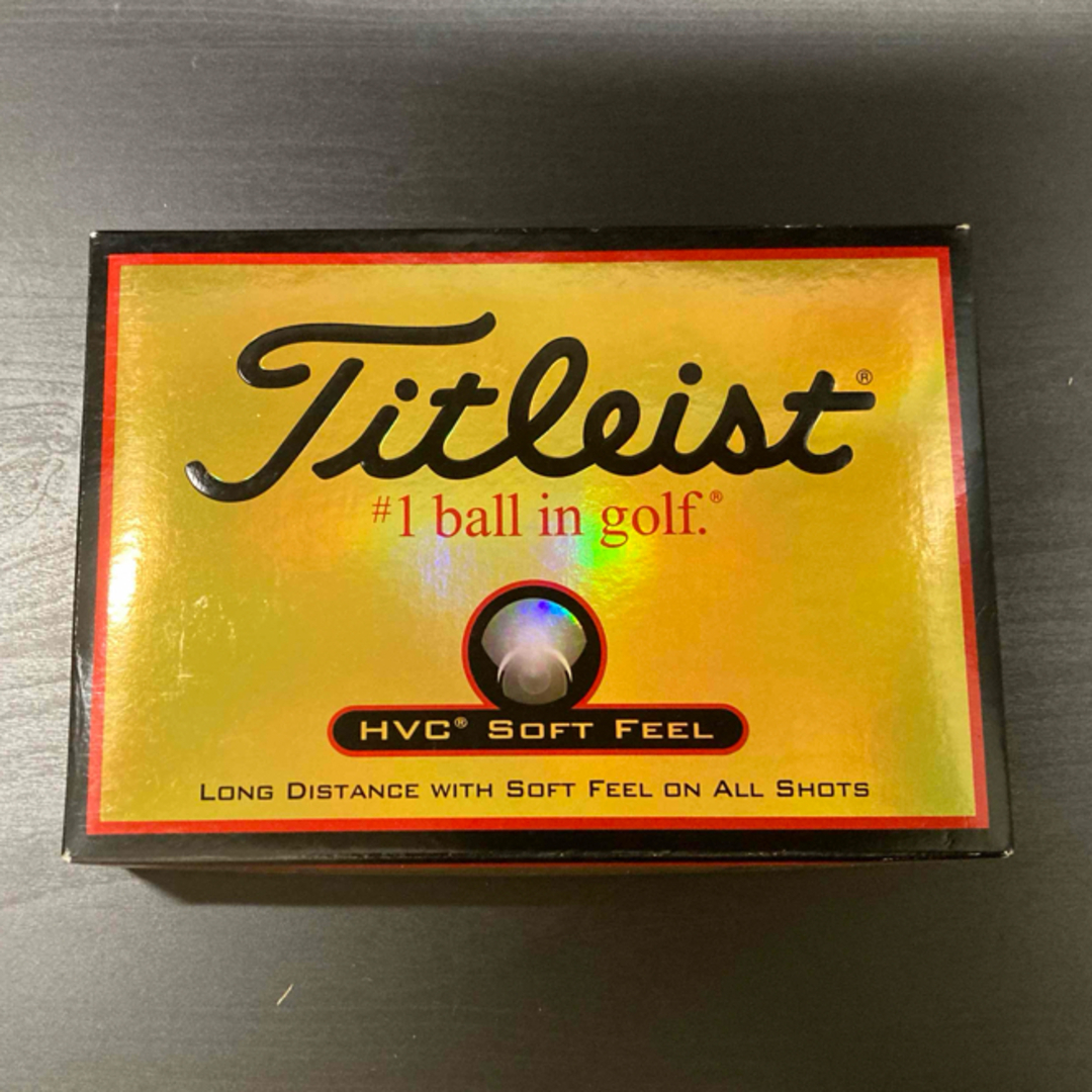 Titleist(タイトリスト)の新品未使用品 タイトリスト HVC SOFT FEEL ボール チケットのスポーツ(ゴルフ)の商品写真