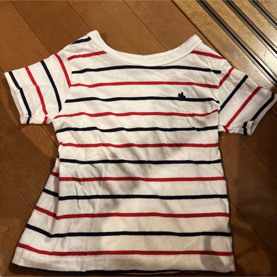 POLO RALPH LAUREN(ポロラルフローレン)のPOLO baby トップス　ボーダー　100センチ キッズ/ベビー/マタニティのキッズ服男の子用(90cm~)(Tシャツ/カットソー)の商品写真