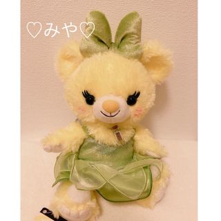 ディズニー(Disney)のユニベア　レモネード　ティンカーベル　ぬいぐるみ(ぬいぐるみ)