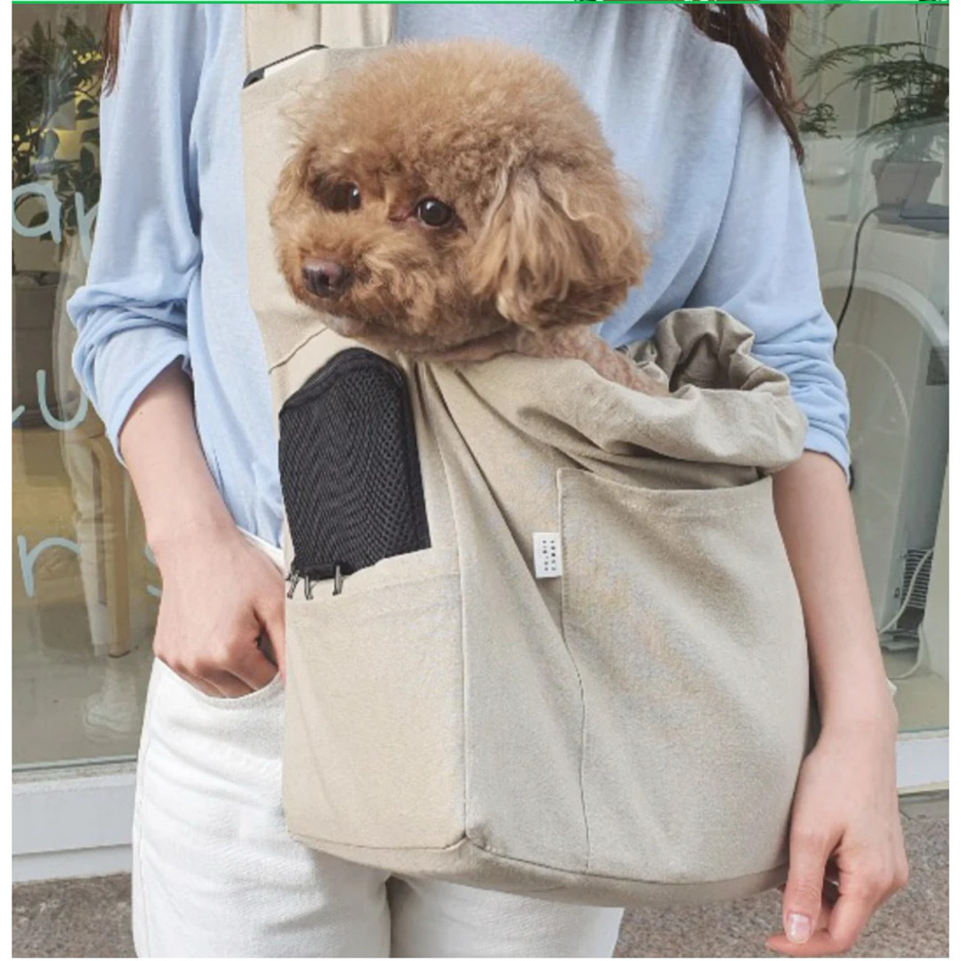 PET PARADISE(ペットパラダイス)のMANDOO BAG ペットスリング その他のペット用品(犬)の商品写真