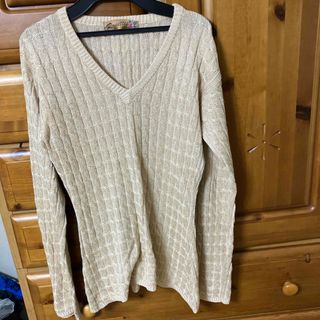 レディース　長袖ニット　値下げしました(ニット/セーター)