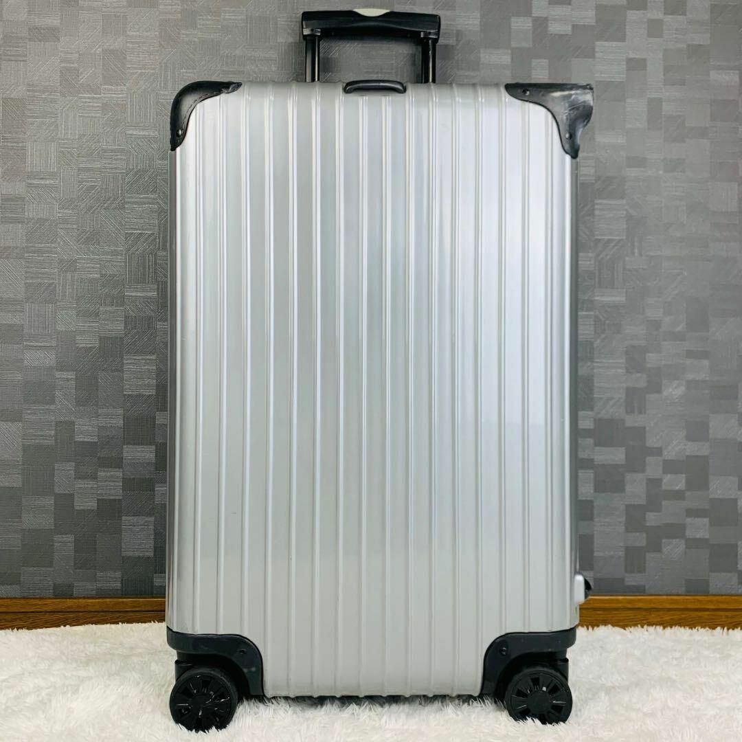 RIMOWA(リモワ)の美品✨リモワ サンバ 63L 4輪 MW TSAロック チェックインM シルバー メンズのバッグ(トラベルバッグ/スーツケース)の商品写真