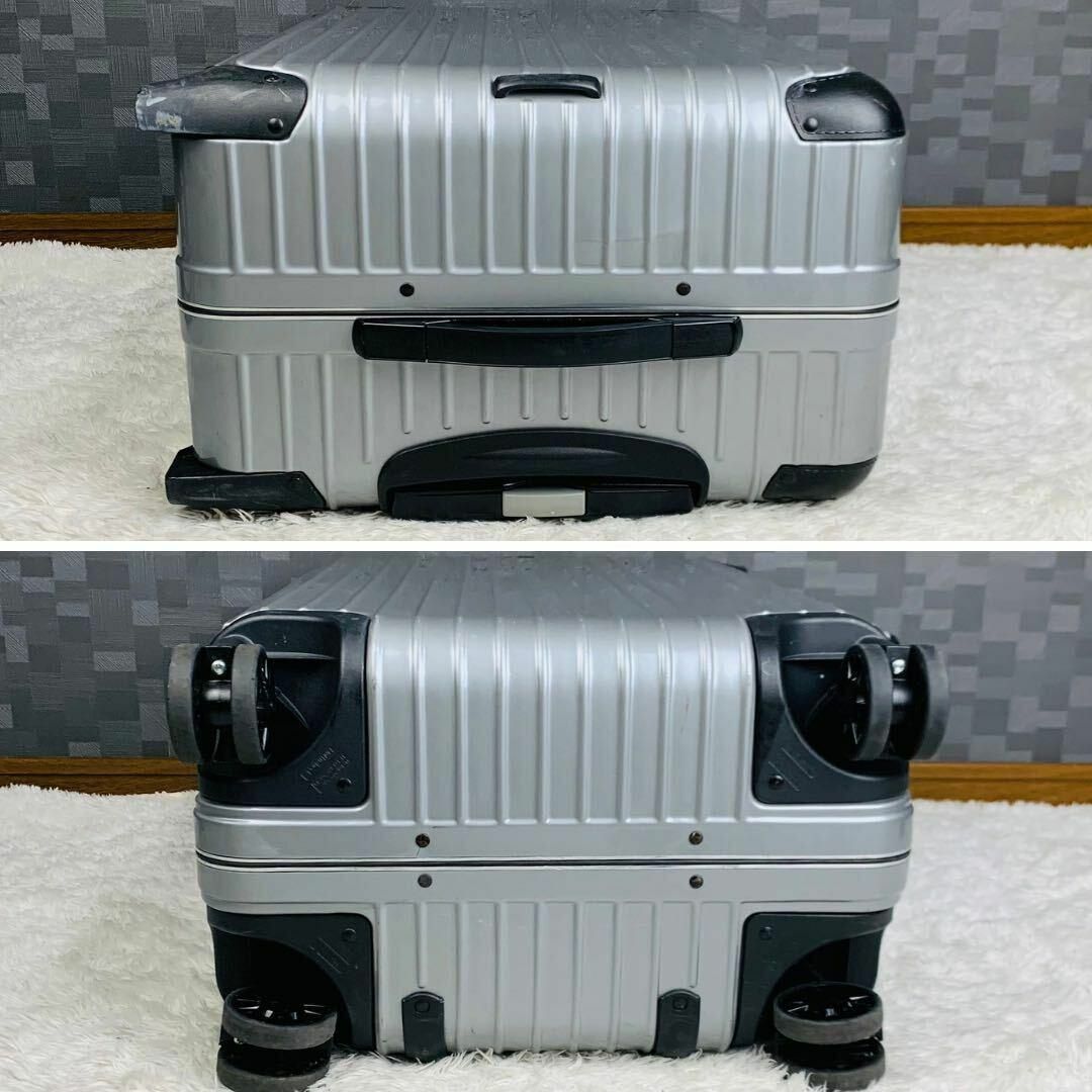 RIMOWA(リモワ)の美品✨リモワ サンバ 63L 4輪 MW TSAロック チェックインM シルバー メンズのバッグ(トラベルバッグ/スーツケース)の商品写真