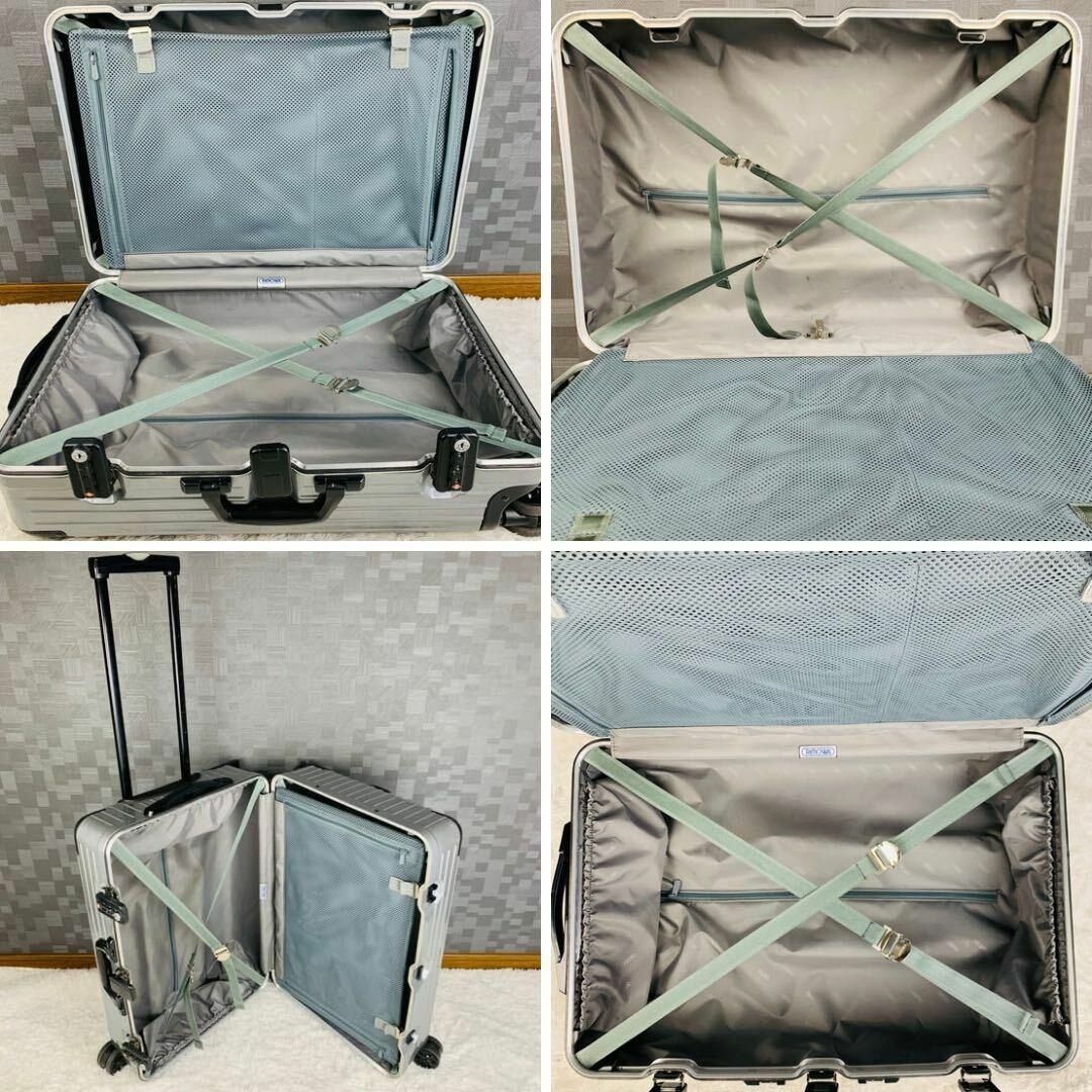 RIMOWA(リモワ)の美品✨リモワ サンバ 63L 4輪 MW TSAロック チェックインM シルバー メンズのバッグ(トラベルバッグ/スーツケース)の商品写真