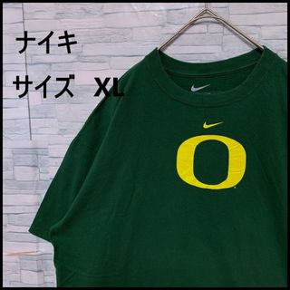 ナイキ(NIKE)の【Nike/ナイキ】 Tシャツ　スポーツ　古着　シンプル　緑　アメカジ(Tシャツ/カットソー(半袖/袖なし))