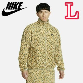 ナイキ(NIKE)のNIKE ナイキ クラブ+ PLR ドットジャケット イエロー L DX0532(その他)