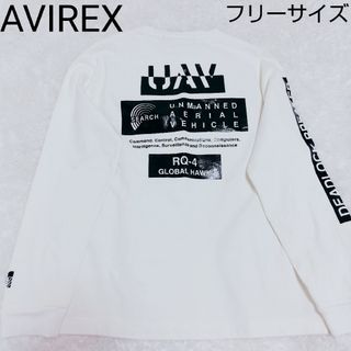 AVIREX - AVIREX 半袖クルーネックTシャツ XL ホワイト 白 