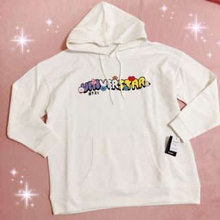 ☆BT21☆ビッグサイズパーカー☆ホワイト新品(パーカー)