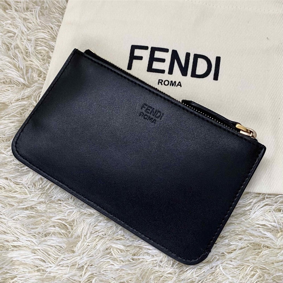 FENDI(フェンディ)の極美品✨FENDI フェンディ バグズアイ コインケース キーケース 小銭入れ レディースのファッション小物(コインケース)の商品写真