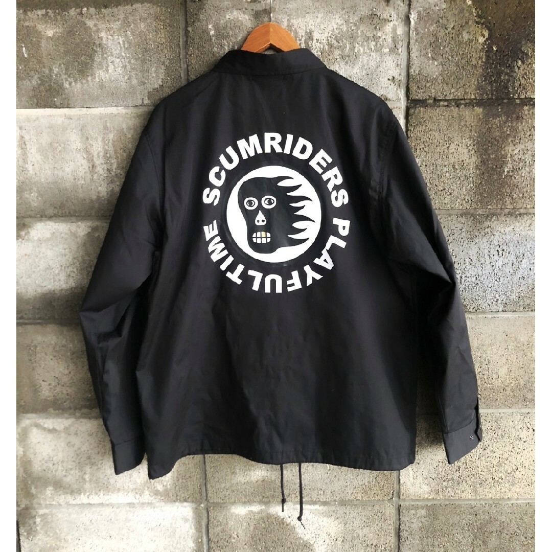 「SCUM RIDERS」Reflector T/C COACH JACKETＬ メンズのジャケット/アウター(ナイロンジャケット)の商品写真