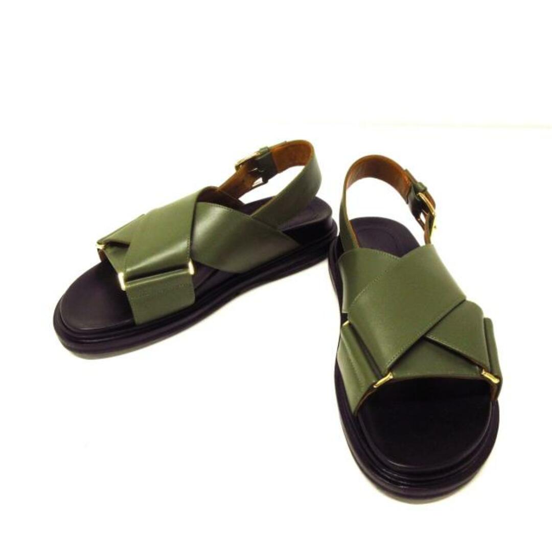 Marni(マルニ)のマルニ サンダル 37 フスベット クロス レディースの靴/シューズ(サンダル)の商品写真