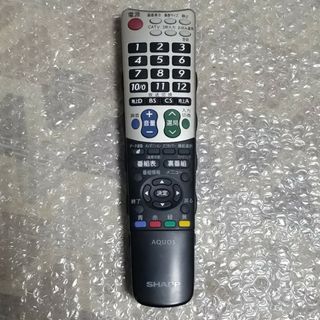 アクオス(AQUOS)の104.シャープテレビリモコン　GA826WJSA(その他)