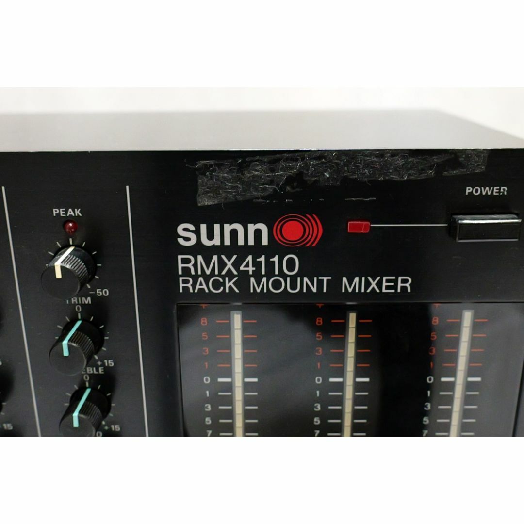 SUNN RMX4110 ラックマウント ミキサー 楽器のレコーディング/PA機器(ミキサー)の商品写真