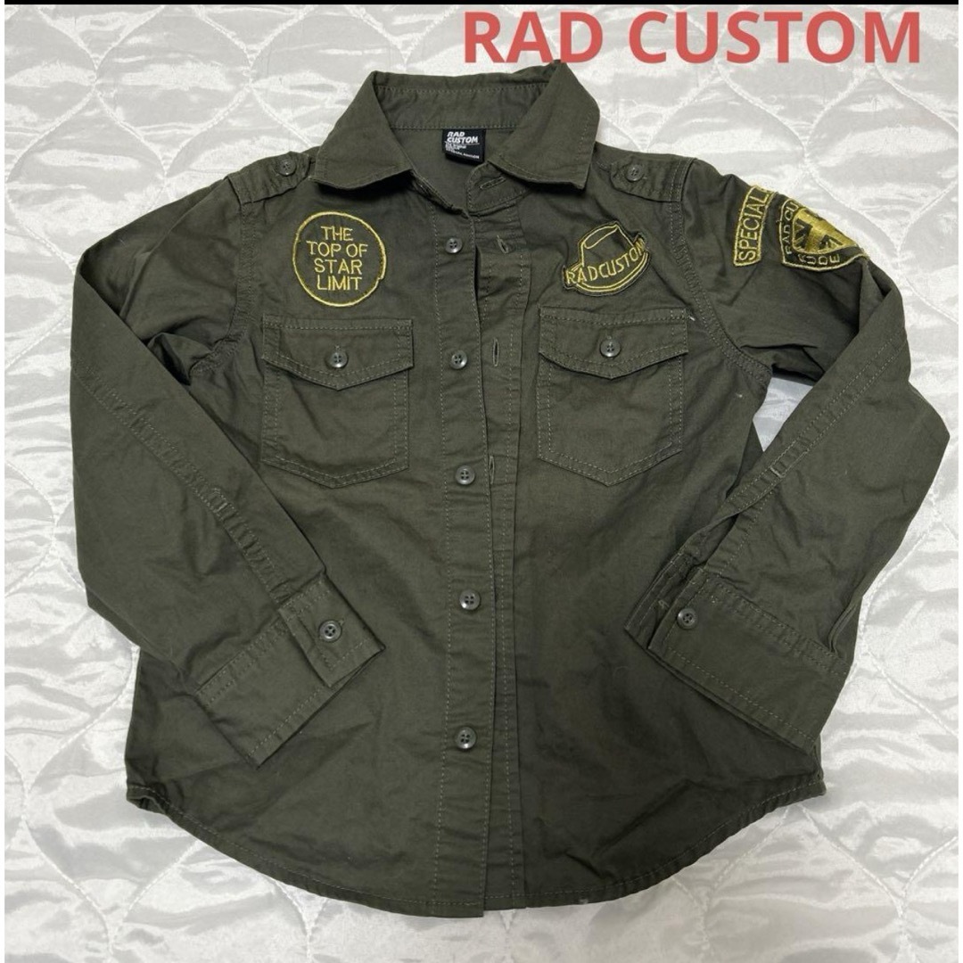 RAD CUSTOM(ラッドカスタム)のラッドカスタム 110 シャツ キッズ/ベビー/マタニティのキッズ服男の子用(90cm~)(Tシャツ/カットソー)の商品写真