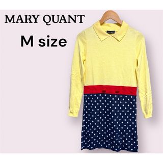 マリークワント(MARY QUANT)の【MARY QUANT】マリークワント ワンピース  Mサイズ(ひざ丈ワンピース)