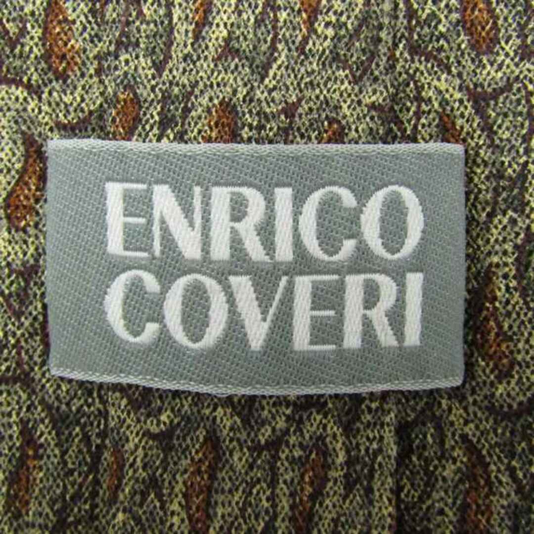 ENRICO COVERI(エンリココベリ)のエンリコ・コベリ ブランド ネクタイ シルク ペイズリー柄 総柄 ワイドタイ メンズ ネイビー Enrico Coveri メンズのファッション小物(ネクタイ)の商品写真