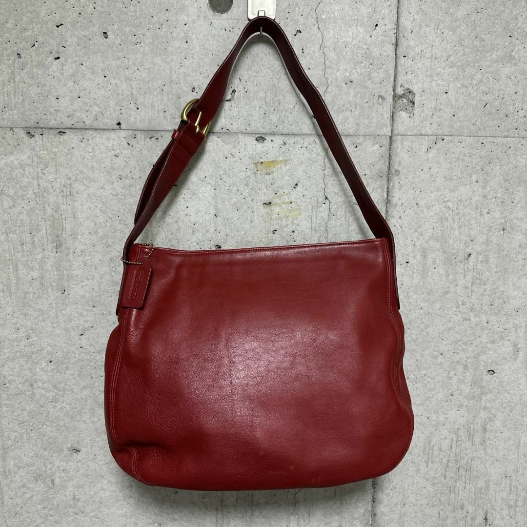 COACH(コーチ)のOLD COACH オールドコーチ 赤 バッグ レディースのバッグ(その他)の商品写真