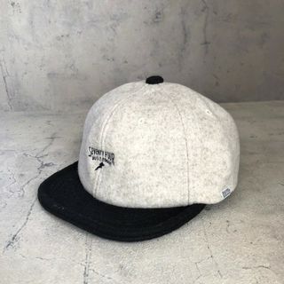 セブンティーフォー(SEVENTY FOUR)のSEVENTY FOUR LOW PRO MELTON CAP グレー/ブラック(キャップ)