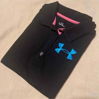 UNDER ARMOUR - 美品　UNDER ARMOUR  アンダーアーマー ポロシャツ