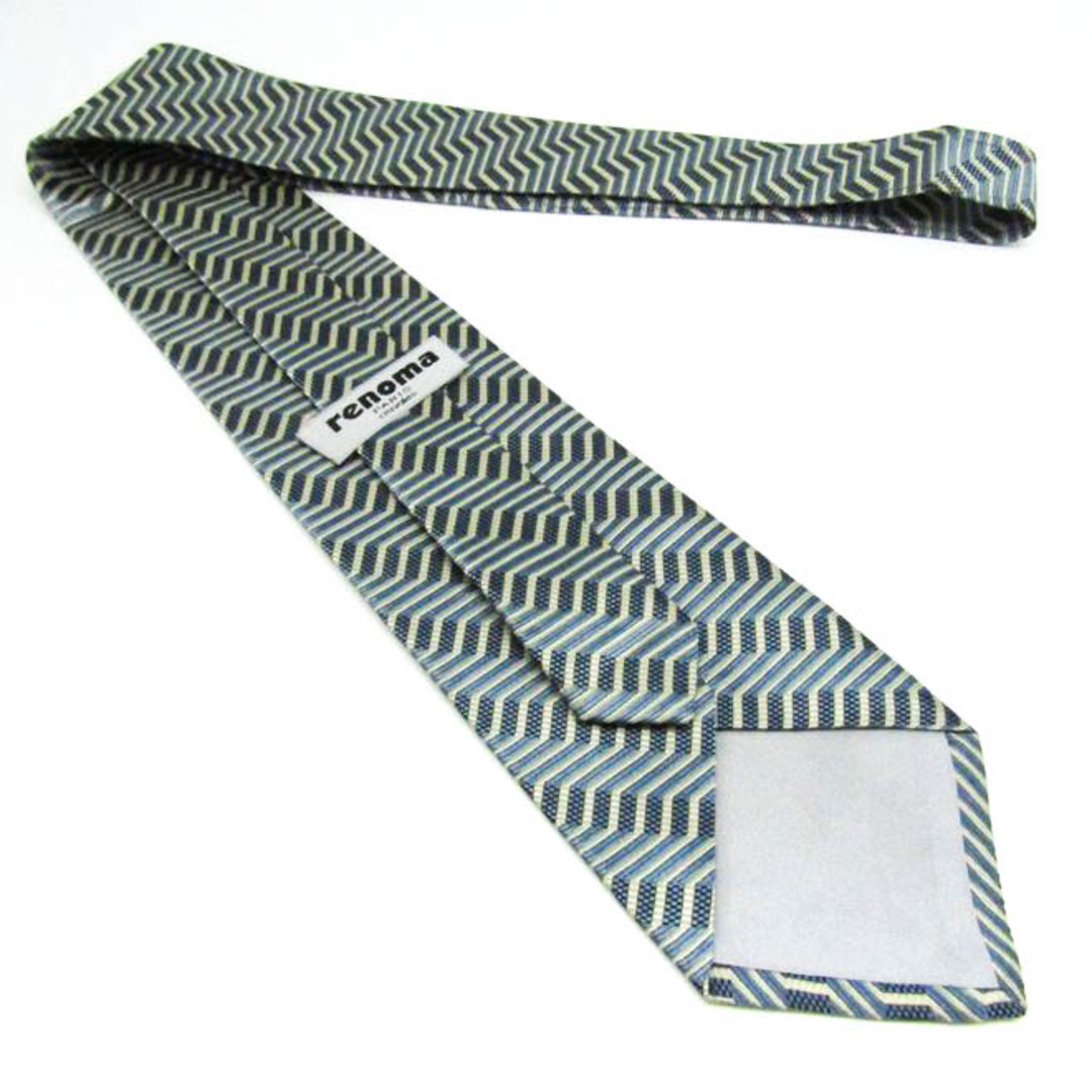 RENOMA(レノマ)のレノマ ブランド ネクタイ シルク ストライプ柄 メンズ ブルー renoma メンズのファッション小物(ネクタイ)の商品写真
