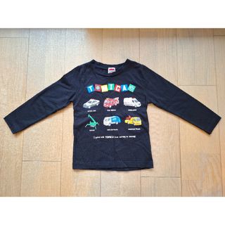 タカラトミー(Takara Tomy)のトミカ　車　黒　ロンT　長袖　100 キッズ　男(Tシャツ/カットソー)