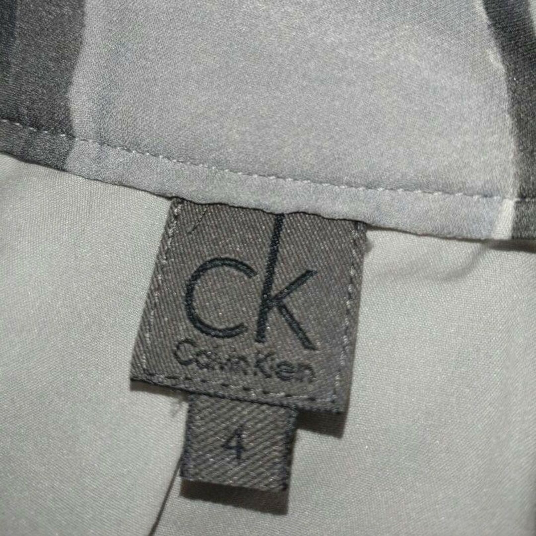 Calvin Klein(カルバンクライン)の★美品★Calvin Klein　カルバンクライン　フレアスカート　シフォン レディースのスカート(ひざ丈スカート)の商品写真